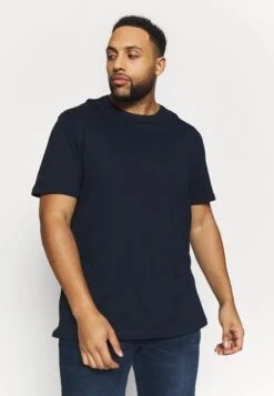 Pier One 2 Pack - T-Shirt Basic - Dark Blue/Bordeaux -mode 021a469de3c34333aaa51c7bb2be4c26