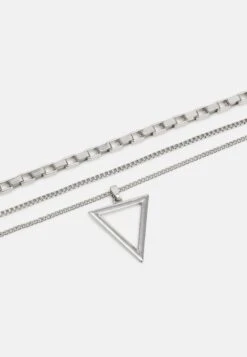 Pier One 3Pack - Ketting - Silver-Coloured -mode 0939075566a74b089b462fd6f4c080a5