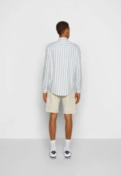 Pier One Overhemd -Light Blue/White -mode 11e4d79f744648cc9aef0b3334080fcb