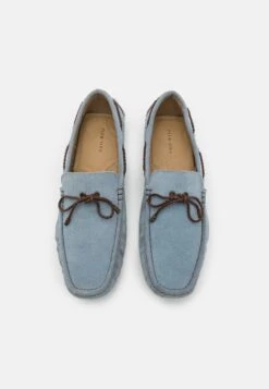 Pier One Leather - Mocassins - Blue -mode 1212ee1481a04a83a5e36ad69cfc6c03