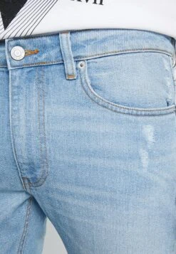 Pier One Skinny Fit - Jeans Skinny Fit - Bleached Denim -mode 155e668729614be69ec98e26886ee352