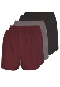 Pier One 5 Pack - Boxershort - Black/Grey/Red 12 Pier One 5 Pack - Boxershort - Black/Grey/Red -mode 17f05fc9e0fb466794291a459151f1b7