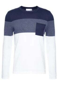 Pier One Trui - Dark Blue -mode 18890779e74d4d36b9703d1508381faf