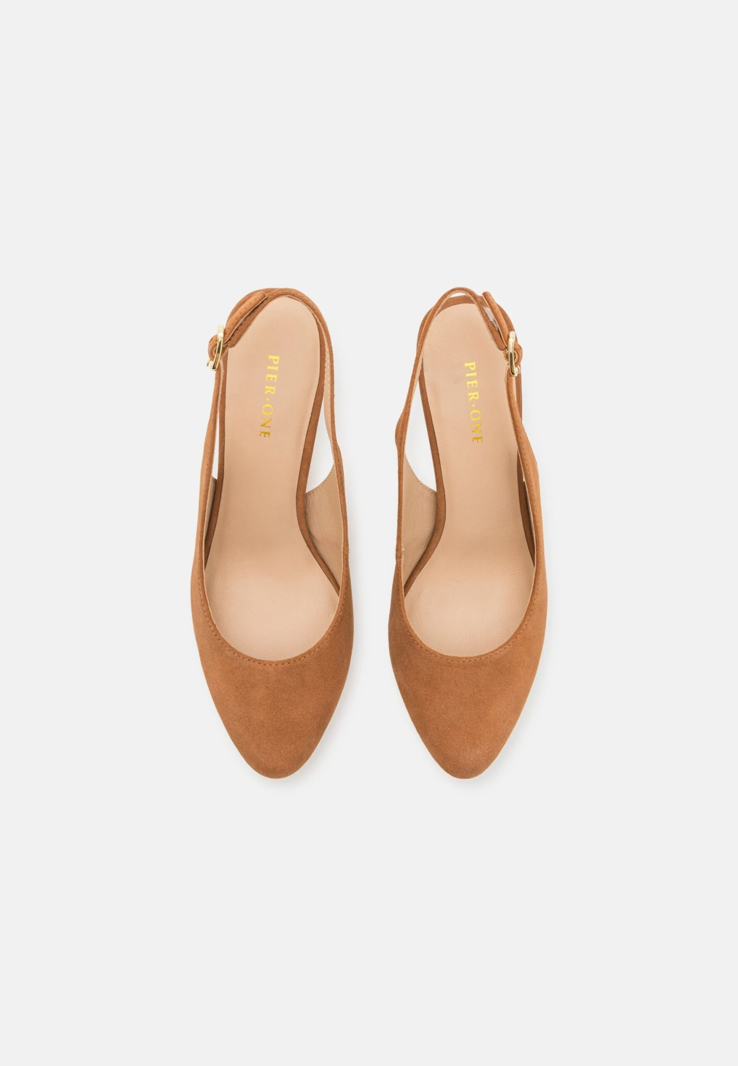 Pier One Leather- Klassieke Pumps - Cognac 6 Pier One Leather- Klassieke Pumps - Cognac - Afbeelding 6