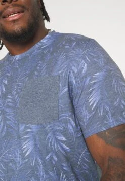 Pier One T-Shirt Print - Dark Blue -mode 21679c59257f4255bc689540bfba5ecc