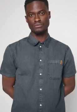 Pier One Overhemd - Blue-Grey -mode 2969b08dfdf94ae3beba35297f96f561