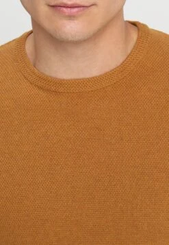 Pier One Trui - Mottled Dark Yellow -mode 2c5e1df709a94116995dba8bbf354f32