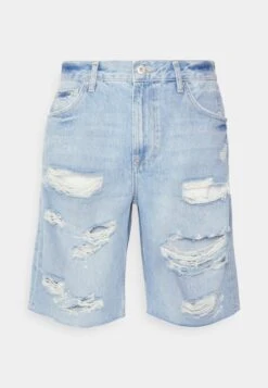 Pier One Jeansshort - Blue Denim -mode 2d86cf36a76e472da0ff1a300cb69e70
