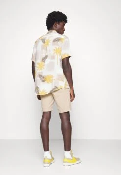 Pier One 2 Pack - Shorts -Dark Blue/Tan -mode 2da84bf7400144ac9ebc4ca05fbe926a