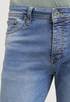 Pier One Slim Fit Jeans - Light Blue Denim -mode 315da01889964808bee6aecca6e88cde
