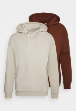 Pier One 2 Pack - Hoodie - Brown/Tan 10 Pier One 2 Pack - Hoodie - Brown/Tan -mode 387353c8250148b999109e88c7554a6a