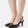 Pier One Leather- Klassieke Pumps - Black