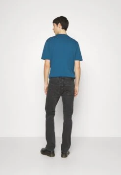 Pier One Straight Leg Jeans - Black -mode 3ee9e371c24b4081a1527cded3f0040e