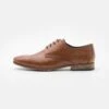 Pier One Leather - Veterschoenen - Cognac