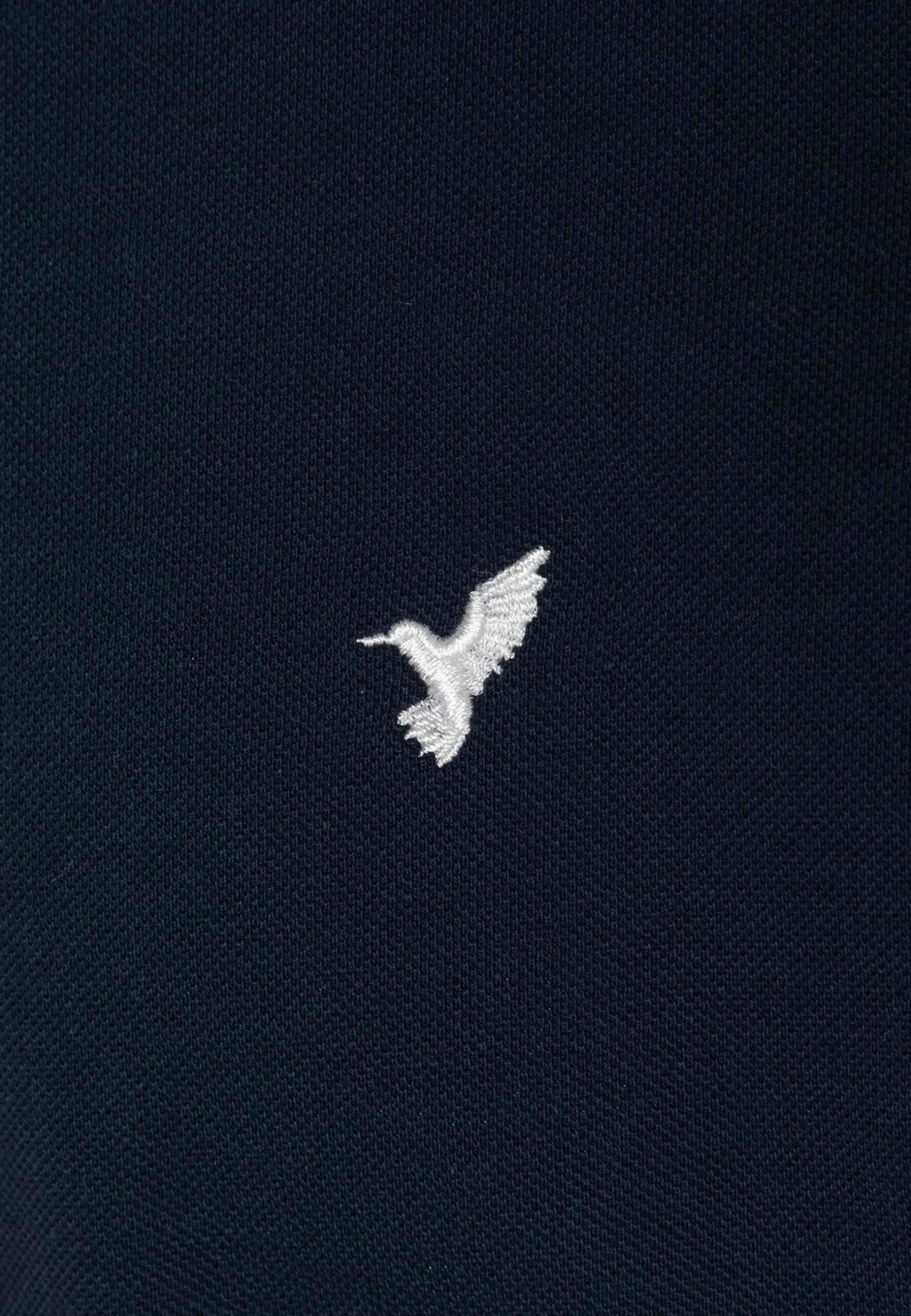 Pier One Pique Embro Detail- T-Shirt Basic - Dark Blue 3 Pier One Pique Embro Detail- T-Shirt Basic - Dark Blue - Afbeelding 3