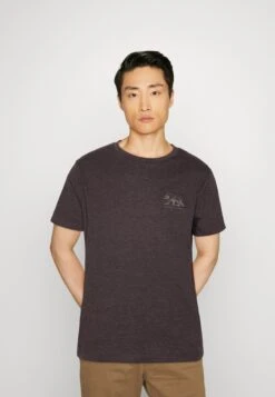 Pier One T-Shirt Print - Brown