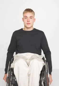 Pier One Longsleeve - Black -mode 45cf56a72ccd449798b5c18cbbf5aa1d