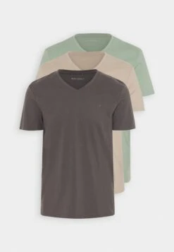 Pier One V Neck Bird Tonal 3 Pack - T-Shirt Basic - Mint/Off-Whit/Blue Grey 13 Pier One V Neck Bird Tonal 3 Pack - T-Shirt Basic - Mint/Off-Whit/Blue Grey -mode 493207f032b64f67a5273208d1791c07