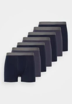 Pier One 7 Pack - Onderbroeken - Grey/Dark Blue -mode 4d632077b1e94ed0ad7e22df393151d7