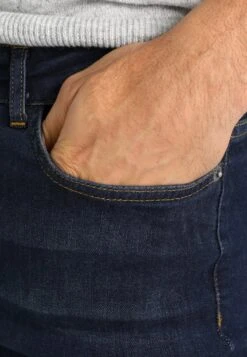 Pier One Jeans Skinny Fit - Dark Blue Denim -mode 4fd6051bfa9b48ffa5775d74193ff540