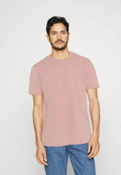 Pier One 3 Pack - T-Shirt Basic - Mottled Light Grey/Pink/Black -mode 51ca1d760b7e488e96deaeec0f8399ab