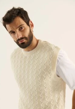 Pier One Trui - Off-White -mode 5753523ae27a44a1871d8d8597cb2d7f