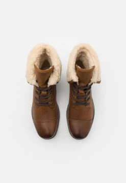 Pier One Leather - Veterboots - Camel -mode 58338f66cc624a14b1e5d27e7e21ebaf