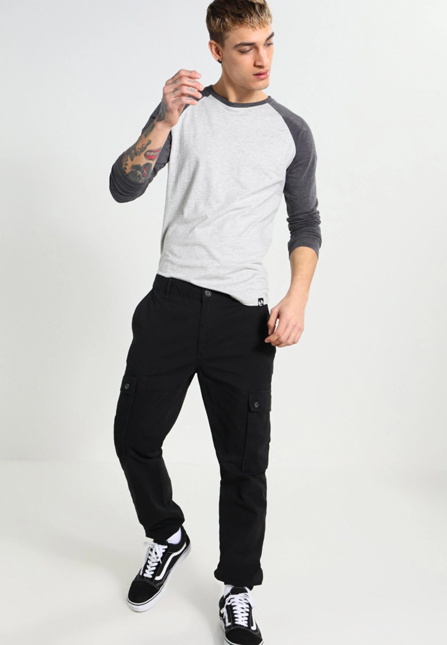 Pier One Cargobroek - Black 2 Pier One Cargobroek - Black - Afbeelding 2