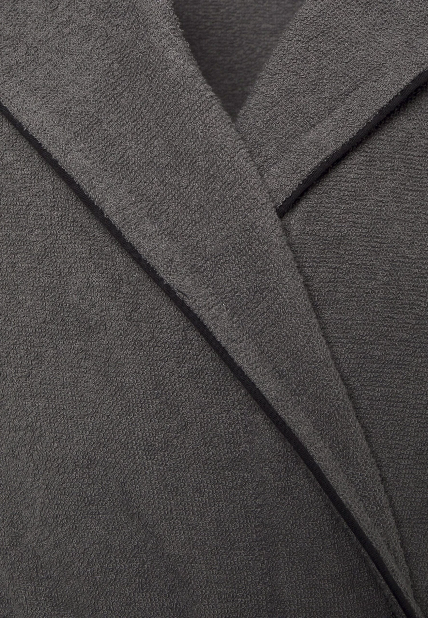 Pier One Badjas - Dark Grey/Black 3 Pier One Badjas - Dark Grey/Black - Afbeelding 3