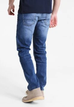 Pier One Straight Leg Jeans - Mid Blue -mode 5d524dd56e4e4cb49222f420dc9cd917