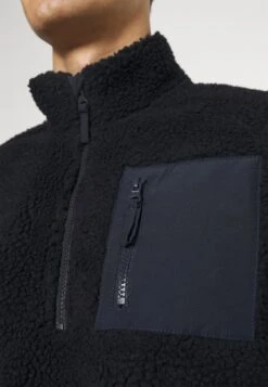 Pier One Fleece Trui - Dark Blue -mode 5d9bb57b367b492885a4cc2a7516f013