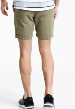 Pier One Shorts - Olive -mode 5eed0965f9de4f6da6bc08907a0164ce
