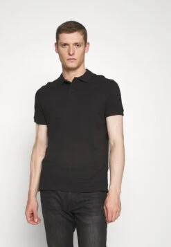 Pier One 3 Pack - Poloshirt - Black/Dark Blue/White -mode 64cd33dcebca4047b676279f69972698