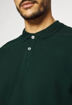 Pier One Long Sleeve 2 Pack- Poloshirt - Dark Grey/Khaki -mode 68dbc4c51b504bd5a94aea86ef156cd2