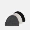 Pier One Unisex 3 Pack - Muts - Black/Dark Grey/Off-White/