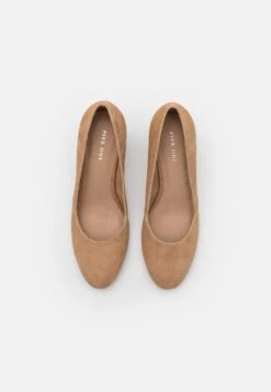 Pier One Leather - Klassieke Pumps - Light Brown -mode 72362bd27ecd4a80ad29c075472255cb