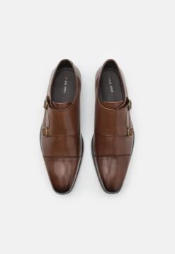 Pier One Leather - Instappers - Brown -mode 7355b4d3f8fb4341903b9f3ad401e287