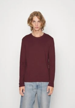 Pier One 5 Pack - Longsleeve - White/Dark Blue/Black -mode 73ea04f565a34a4496a31f1b357b68b0