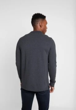 Pier One 2 Pack - Poloshirt - Mottled Grey/Black -mode 77c9635f18fc41c0b7958b3aa63b2631