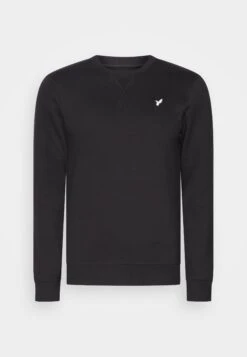 Pier One Sweater - Black/Mottled Grey -mode 7954a7df4b094e52bda097136e48cead