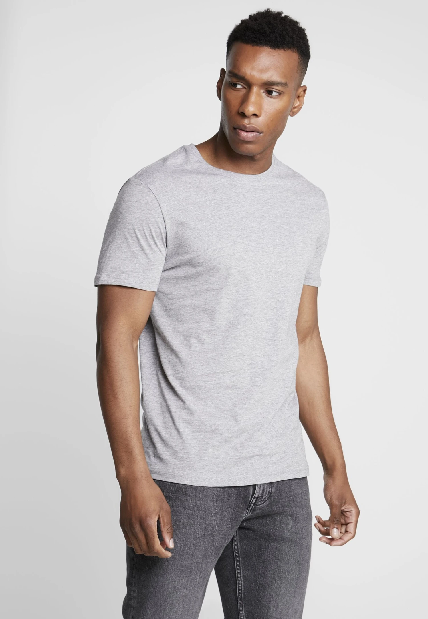 Pier One 5 Pack - T-Shirt Basic - Mottled Bordeaux/White 4 Pier One 5 Pack - T-Shirt Basic - Mottled Bordeaux/White - Afbeelding 4