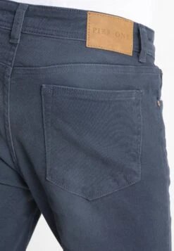 Pier One Coloured Baron - Slim Fit Jeans - Dark Blue -mode 8190d0381c3340488df2e1b56401ad3b