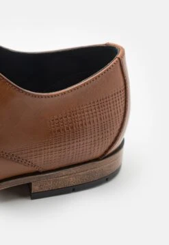 Pier One Leather - Veterschoenen - Cognac -mode 86cf8831039a463f8f9dd21992903ced