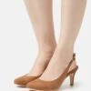 Pier One Leather- Klassieke Pumps - Cognac