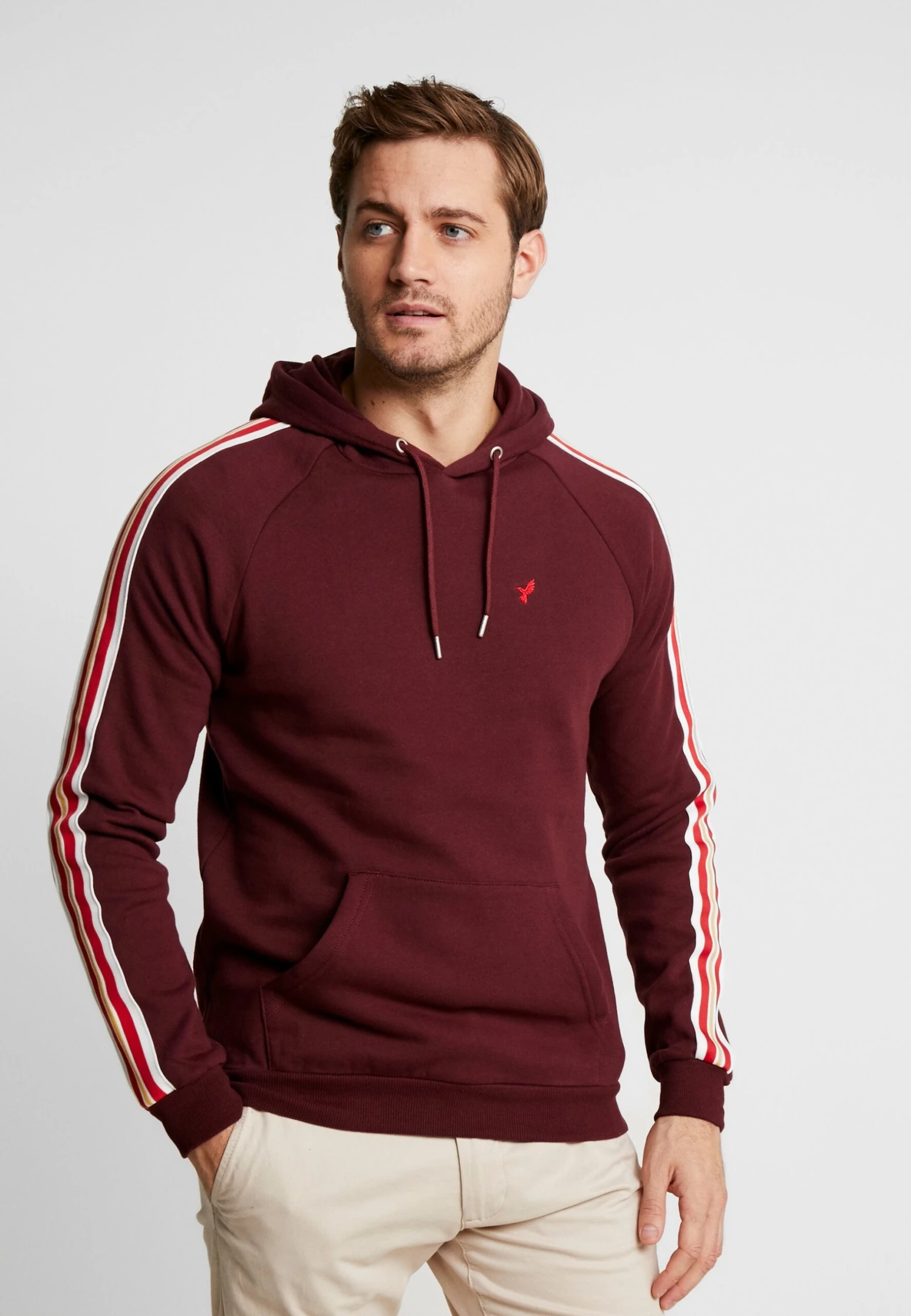 Pier One Hoodie -Bordeaux 1 Pier One Hoodie -Bordeaux