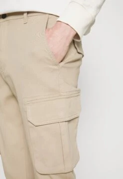 Pier One Cuffed Skinny Trouser- Cargobroek - Tan -mode 8ec95880e2f64caba6629462ca4a4d4f