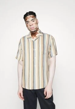 Pier One 3 Pack - Overhemd - Beige/Black/White -mode 8fb0b046a8954989b59a55f949a54436