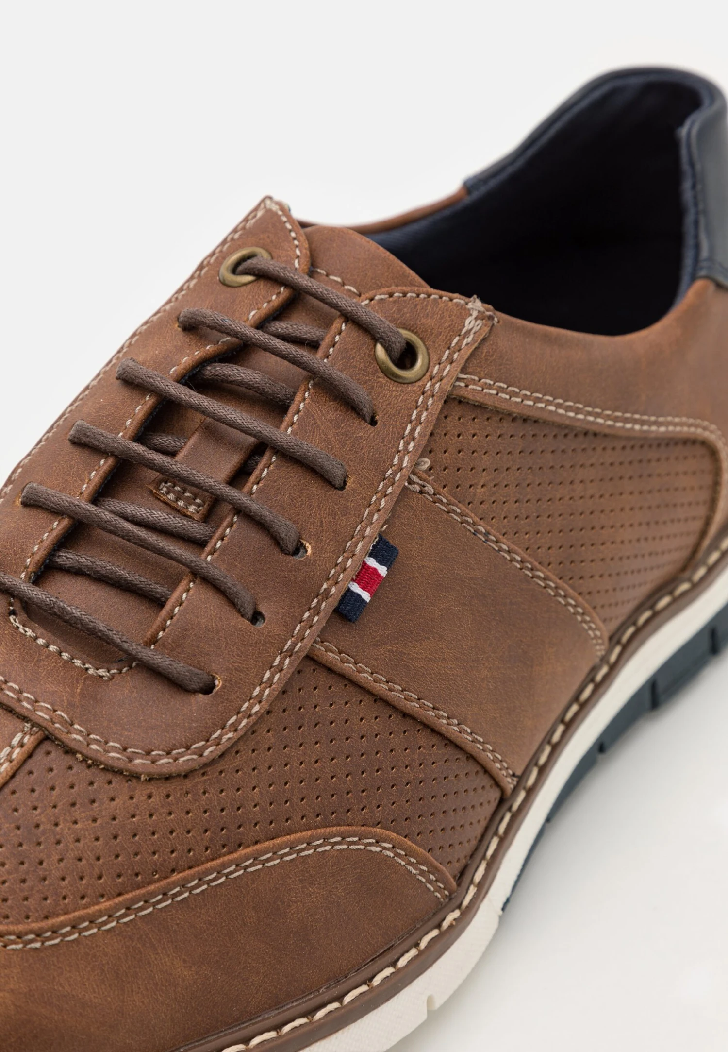 Pier One Sportieve Veterschoenen - Dark Brown 6 Pier One Sportieve Veterschoenen - Dark Brown - Afbeelding 6