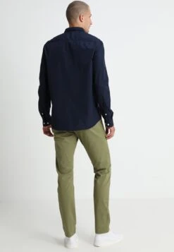 Pier One Overhemd - Dark Blue -mode 94f0b92db0714e3ba35b1fc927698922