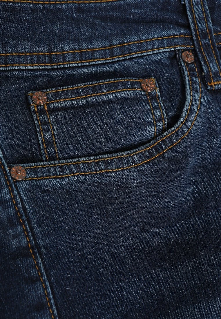 Pier One Slim Fit Jeans - Dark Blue Denim 5 Pier One Slim Fit Jeans - Dark Blue Denim - Afbeelding 5